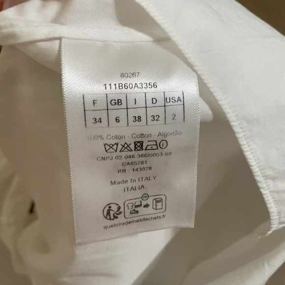 Authentic Dior Classic White Shirt - Picture 4 of 7